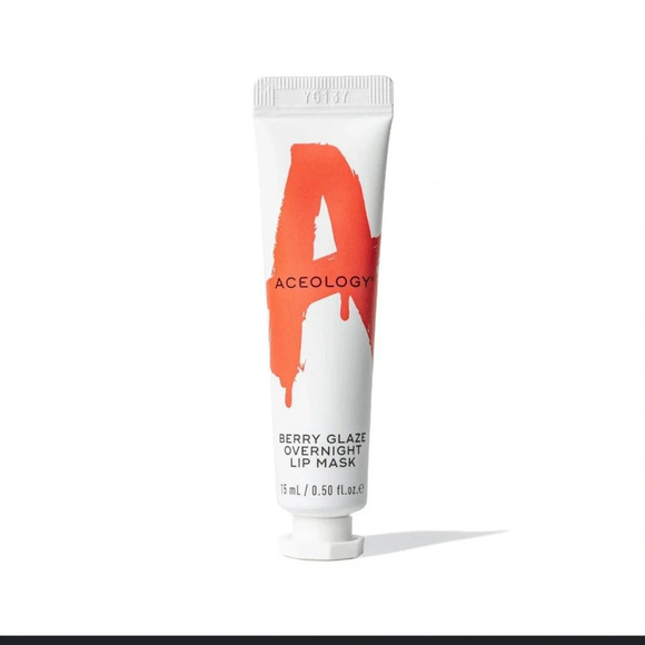 ACEOLOGY BERRY GLAZE OVERNIGHT LIP MASK 15 ML - Picture 1 of 5